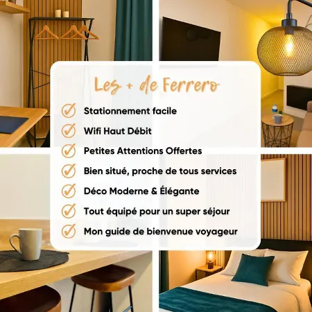 Ferrero - Sejour Confortable Et Fonctionnel - Parking Gratuit Angoulême